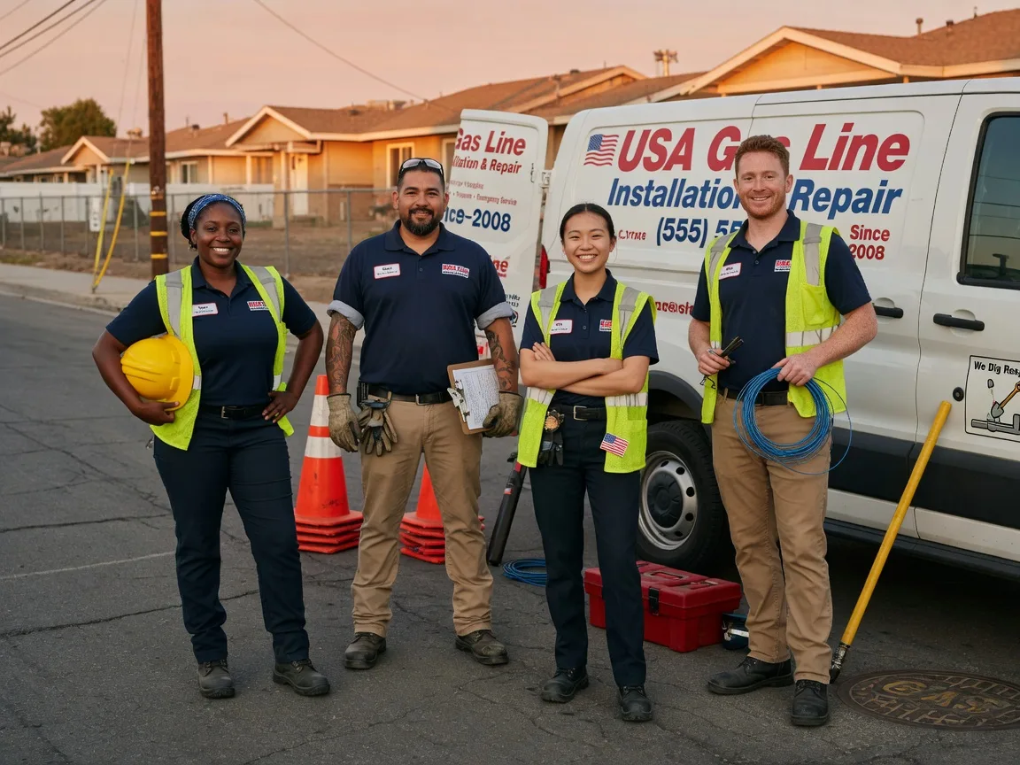 Gas Line Installation company in North Springfield, PA